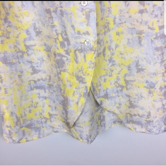 100% silk open back blouse - Picture 3 of 4